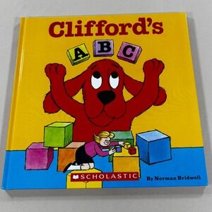 Clifford's ABC Book Norman Bridwell‎ Scholastic Children's Learning Alphabet